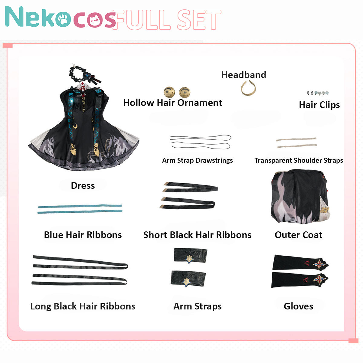 Wuthering Waves Suoming Cosplay Costume - Custom FashionCostume,Game,Wuthering Waves