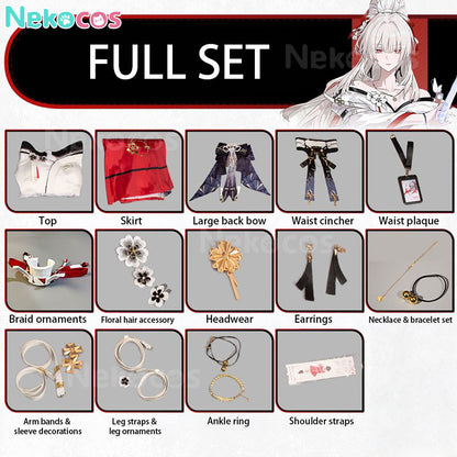【Nekocos】Game Wuthering Waves Cosplay Hiyuki Cosplay Costume | In Stock