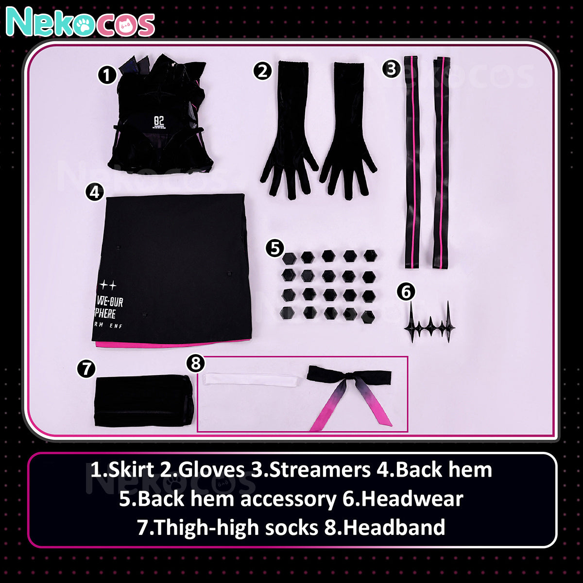 【Nekocos】Game NIKKE：The Goddess of Victory Cosplay Marian Modernia Cosplay Costume | In Stock