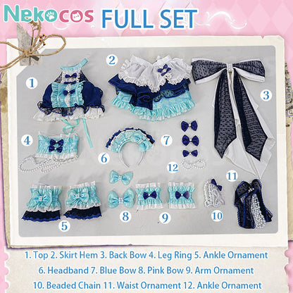 【Nekocos】Game Cosplay Sophy Hojo&Mirei Minami Cosplay Costume | In Stock
