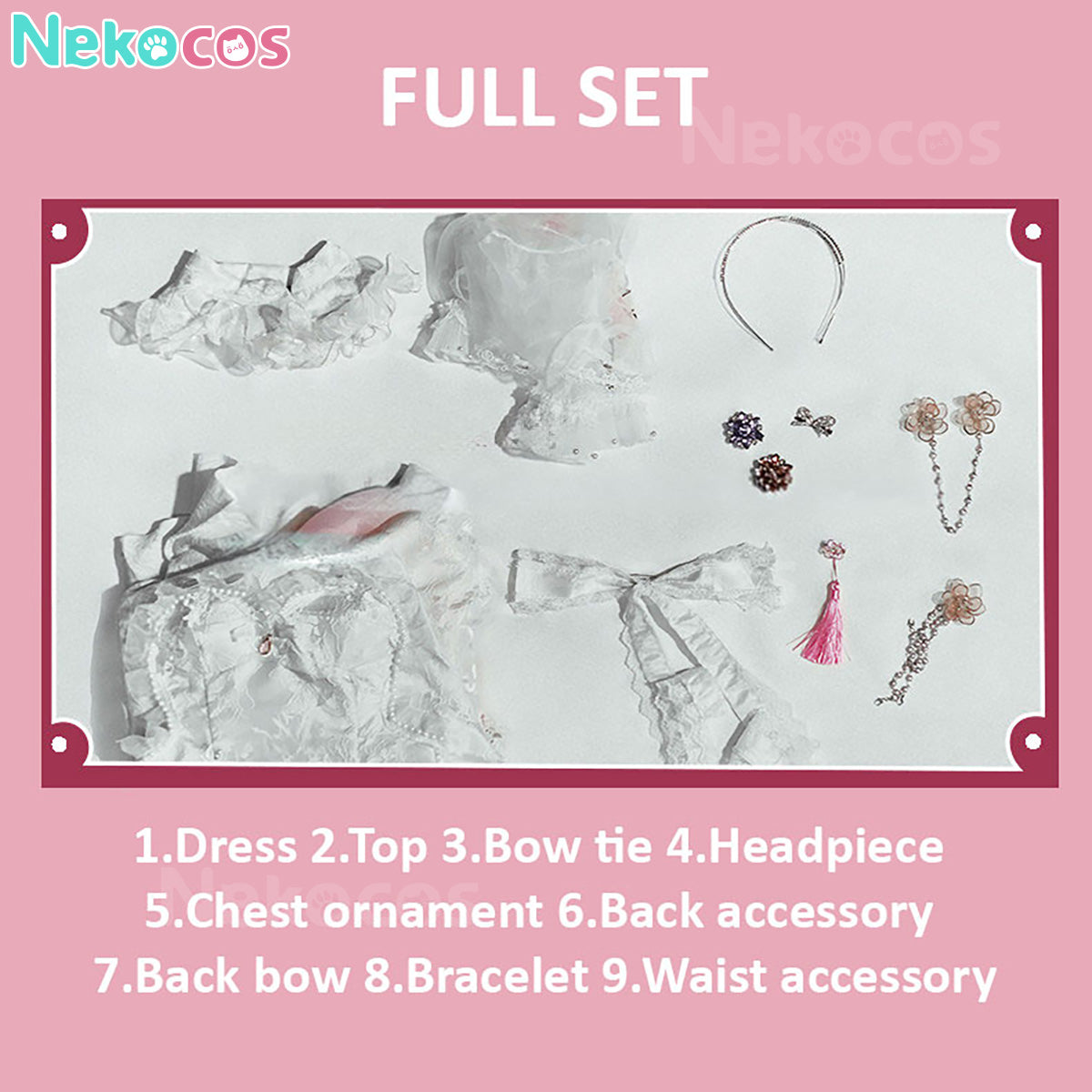【Nekocos】Game Cosplay Dorothy Cosplay Costume | In Stock