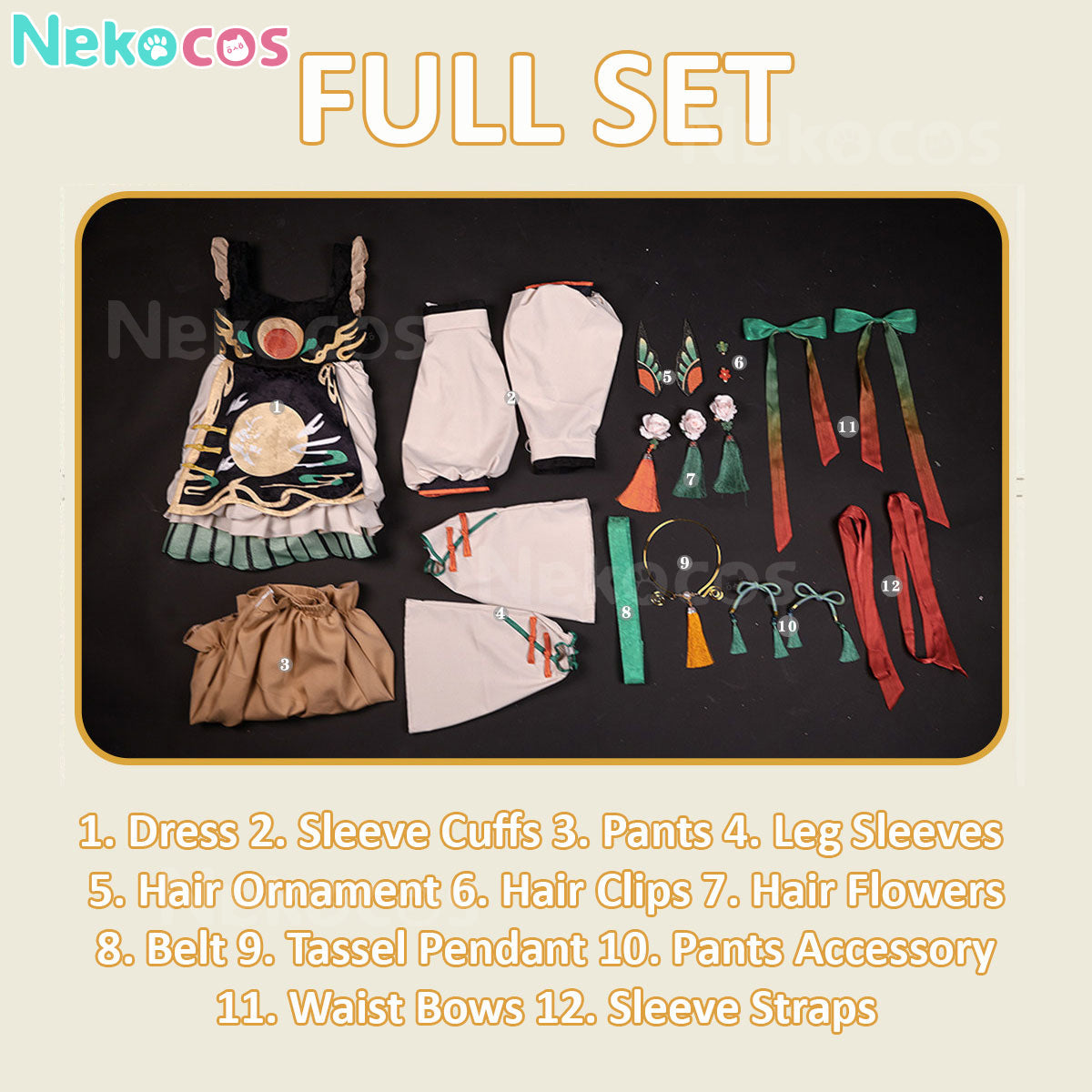 【Nekocos】Game Identity V Cosplay Little Girl Splendid Vermilion Cosplay Costume | In Stock