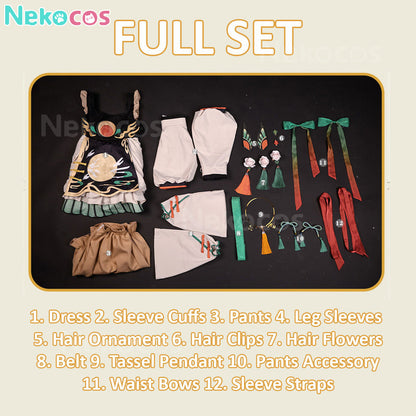 【Nekocos】Game Identity V Cosplay Little Girl Splendid Vermilion Cosplay Costume | In Stock