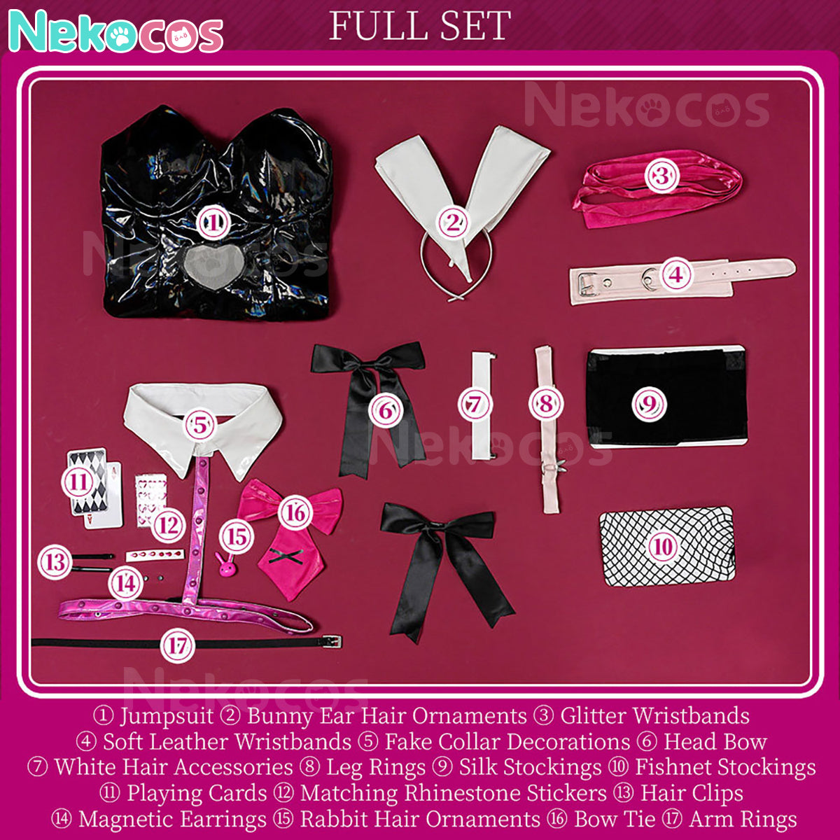 【Nekocos】Rabbit Hole Cosplay Virtual Cosplay Halloween Costumes | In Stock