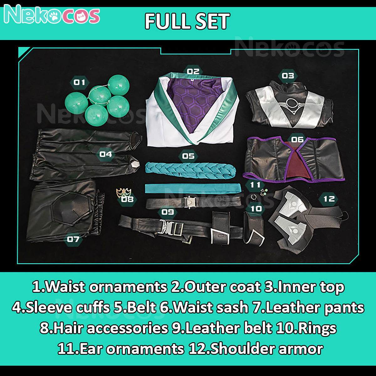 【Nekocos】Game Valorant Cosplay Sage Cosplay Costume | In Stock