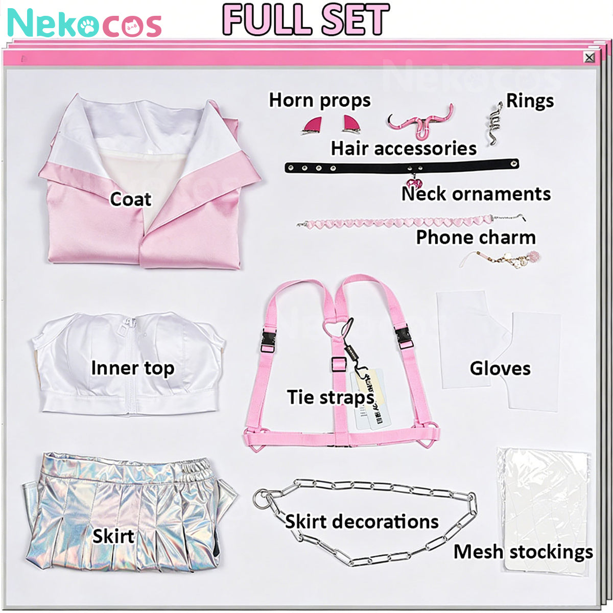 【Nekocos】Game Cosplay Viper Cosplay Costume | In Stock