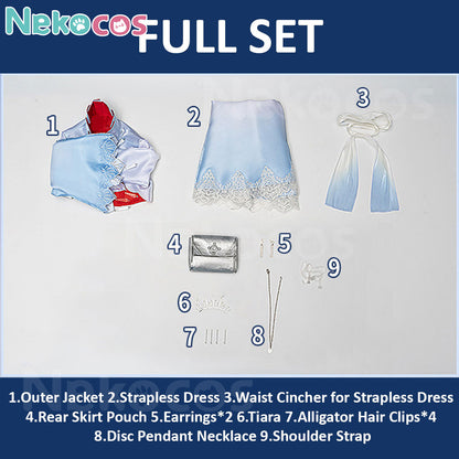 【Nekocos】Game Reverse:1999 Cosplay Weiss Schnee Cosplay Costume Premium Edition | In Stock