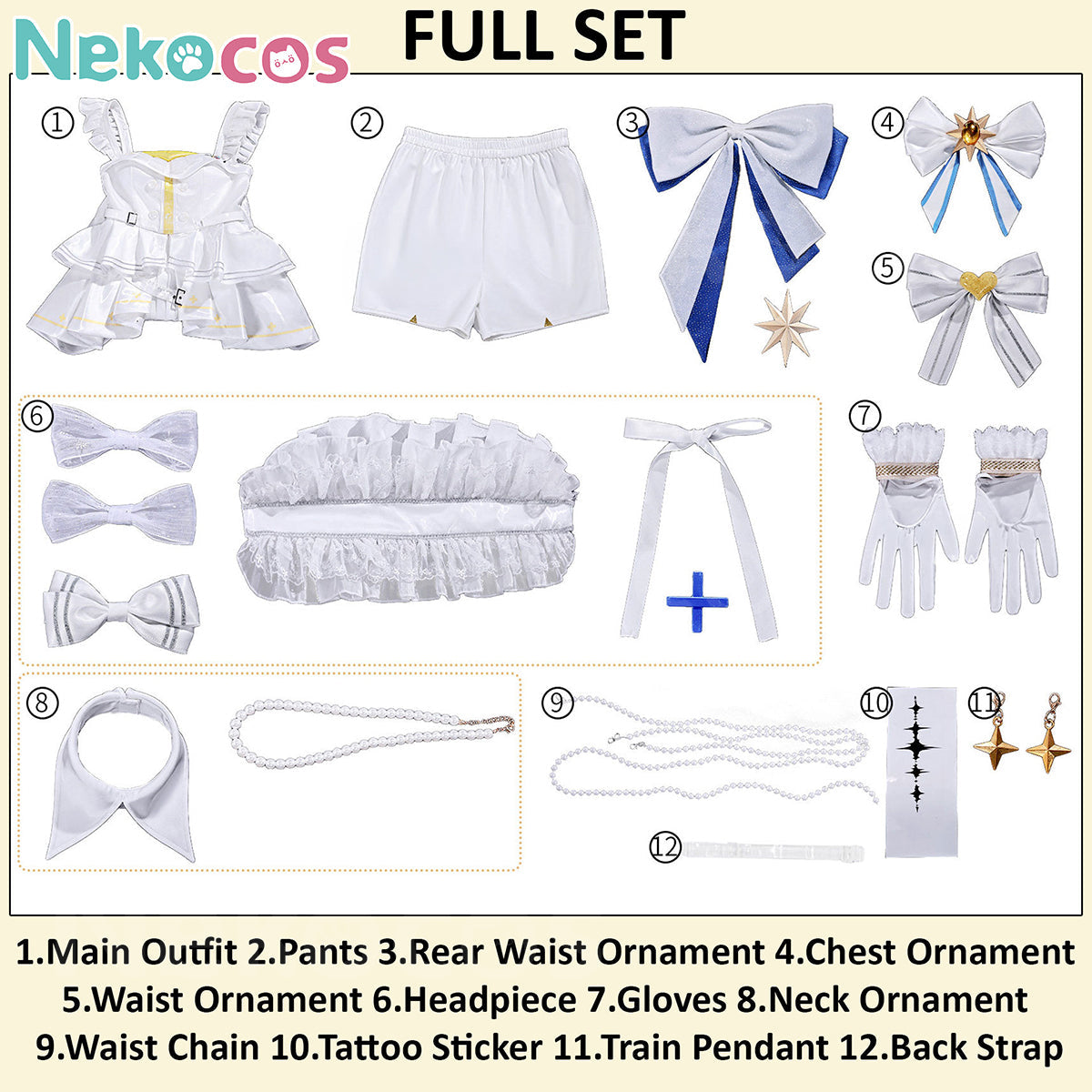 Wuthering Waves Phoebe Cosplay Costume - Custom TailoredCostume,Game,Wuthering Waves