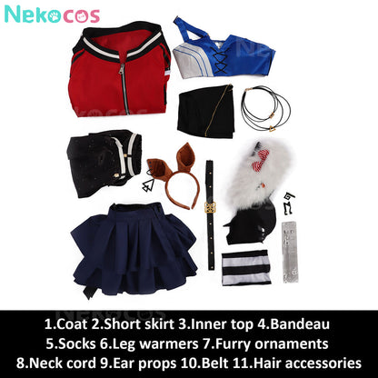 【Nekocos】Game Uma Musume Pretty Derby Cosplay Espoir City Cosplay Costume | Custom-Tailor