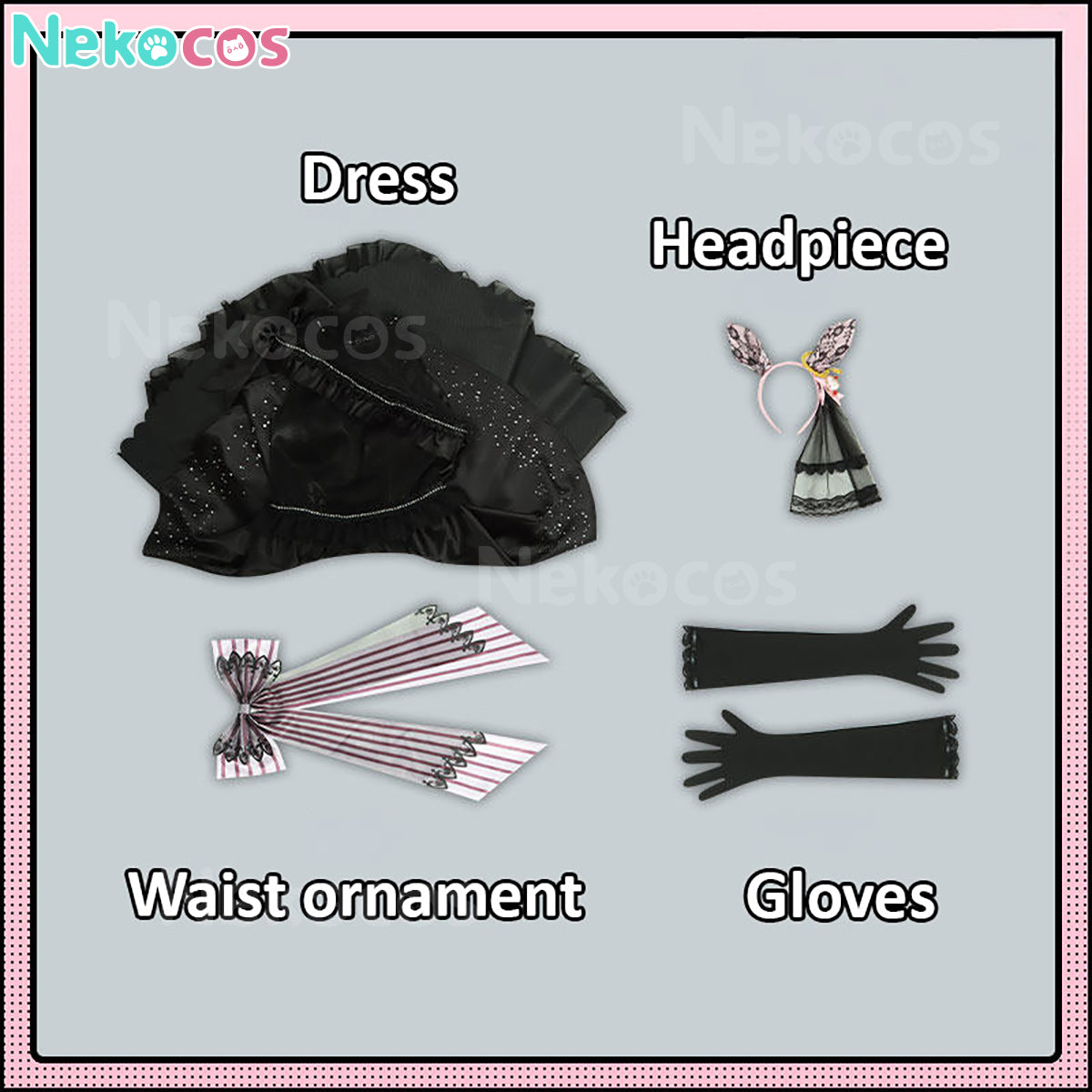 【Nekocos】Game Uma Musume Pretty Derby Cosplay Ma Chérie of the New Moon Curren Chan Cosplay Costume | Custom-Tailor