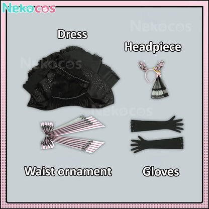 【Nekocos】Game Uma Musume Pretty Derby Cosplay Ma Chérie of the New Moon Curren Chan Cosplay Costume | Custom-Tailor