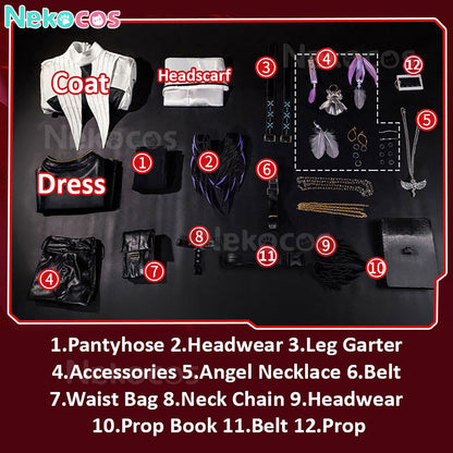 【Nekocos】Game Arknights Cosplay Gracebearer Cosplay Costume | Custom-Tailor