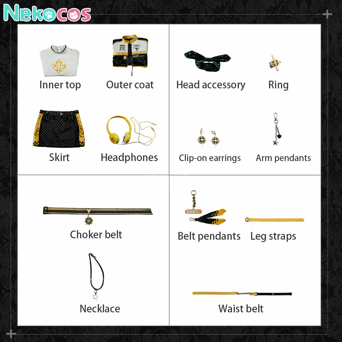 【Nekocos】Game Identity V Cosplay Coordinator SRE.MARTHA Cosplay Costume | Custom-Tailor