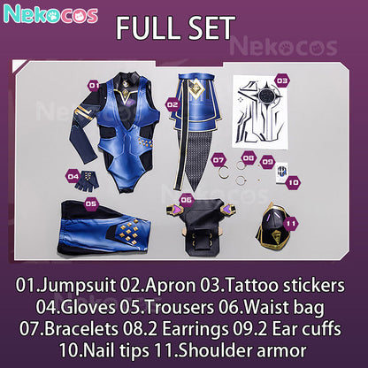 【Nekocos】Game Valorant Cosplay Reyna Cosplay Costume | In Stock