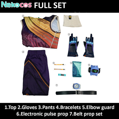 【Nekocos】Game Valorant Cosplay Miks Cosplay Costume | Custom-Tailor