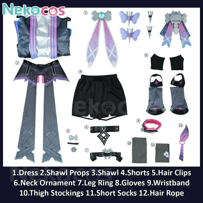 Genshin Impact Prune Cosplay Costume – Custom Tailored by NekocosCostume,Game,Genshin Impact