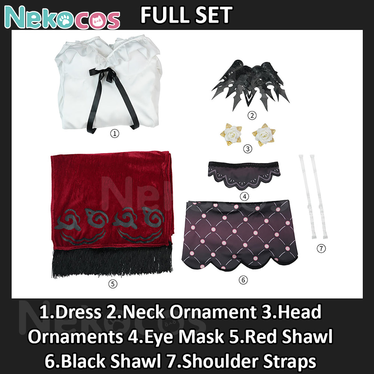 Genshin Impact Rosalyne Cosplay Costume | Custom-TailoredCostume,Game,Genshin Impact