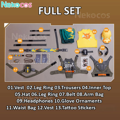 【Nekocos】Game Valorant Cosplay Raze Cosplay Costume | In Stock