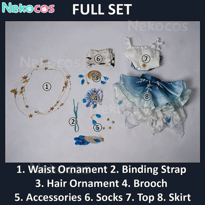 【Nekocos】Game Identity V Cosplay Female Dancer Drifting Moonlight Cosplay Costume | Custom-Tailor