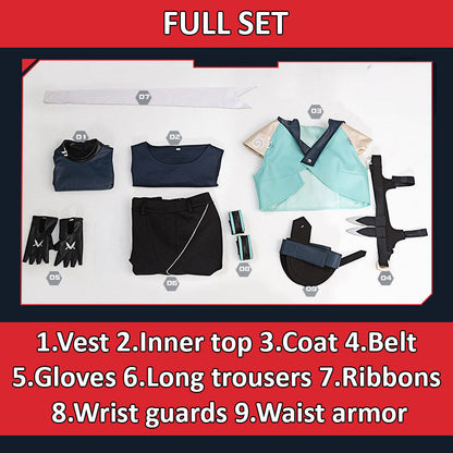【Nekocos】Game Valorant Cosplay Jett Cosplay Costume | In Stock