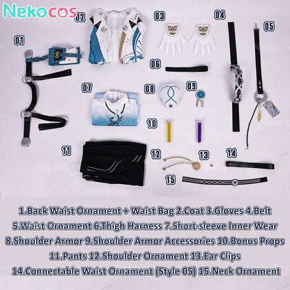 【Nekocos】Game Wuthering Waves Cosplay Luuk Herssen Cosplay Costume | Custom-Tailor