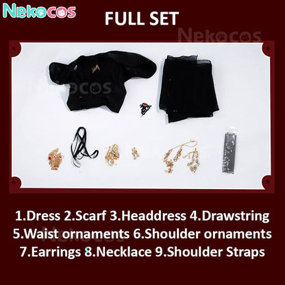 【Nekocos】Game Path to Nowhere Cosplay City Never Sleeps Shalom Cosplay Costume | In Stock
