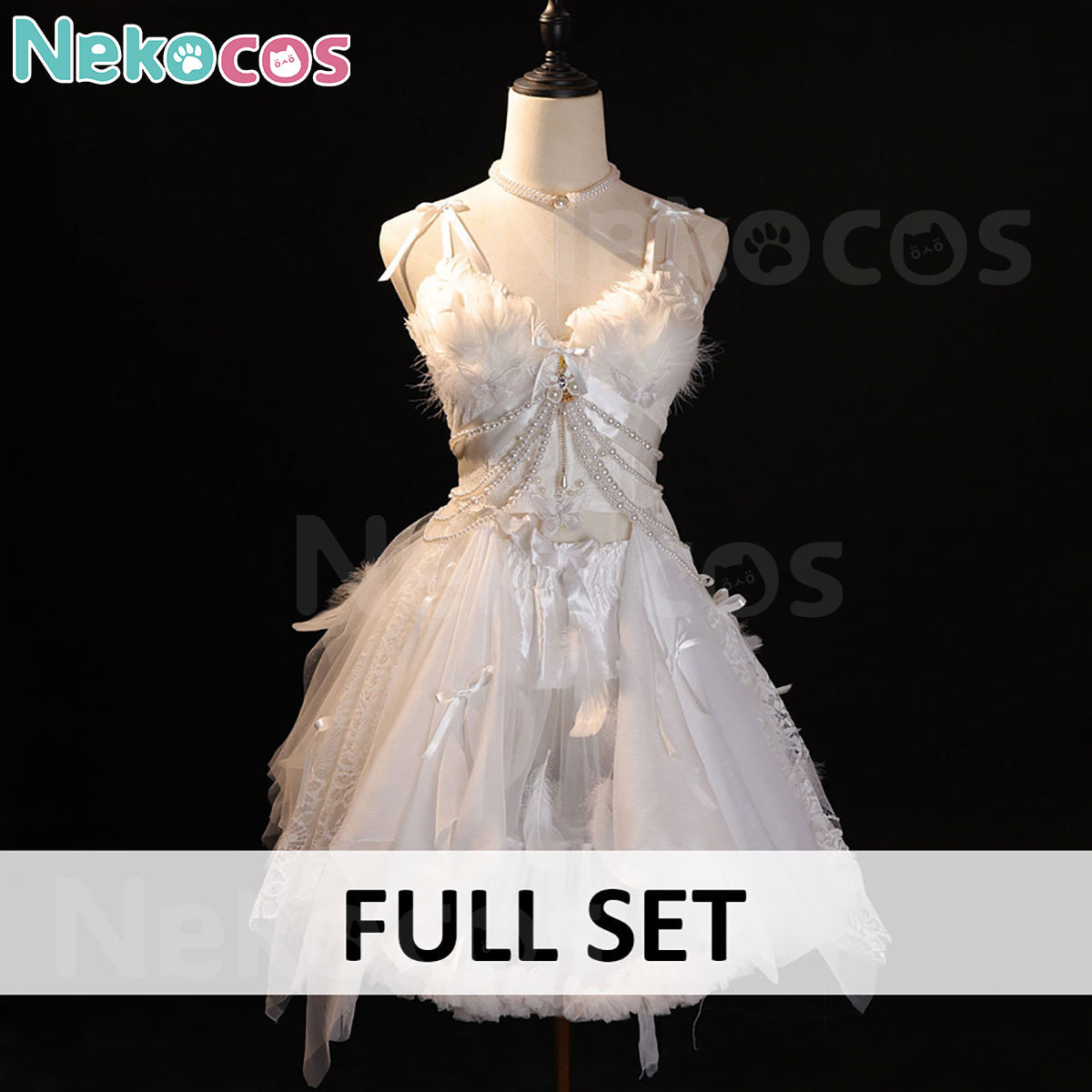 Pure Angel Halloween Cosplay Costume - Ethereal Outfit In StockCostume,Halloween Costume