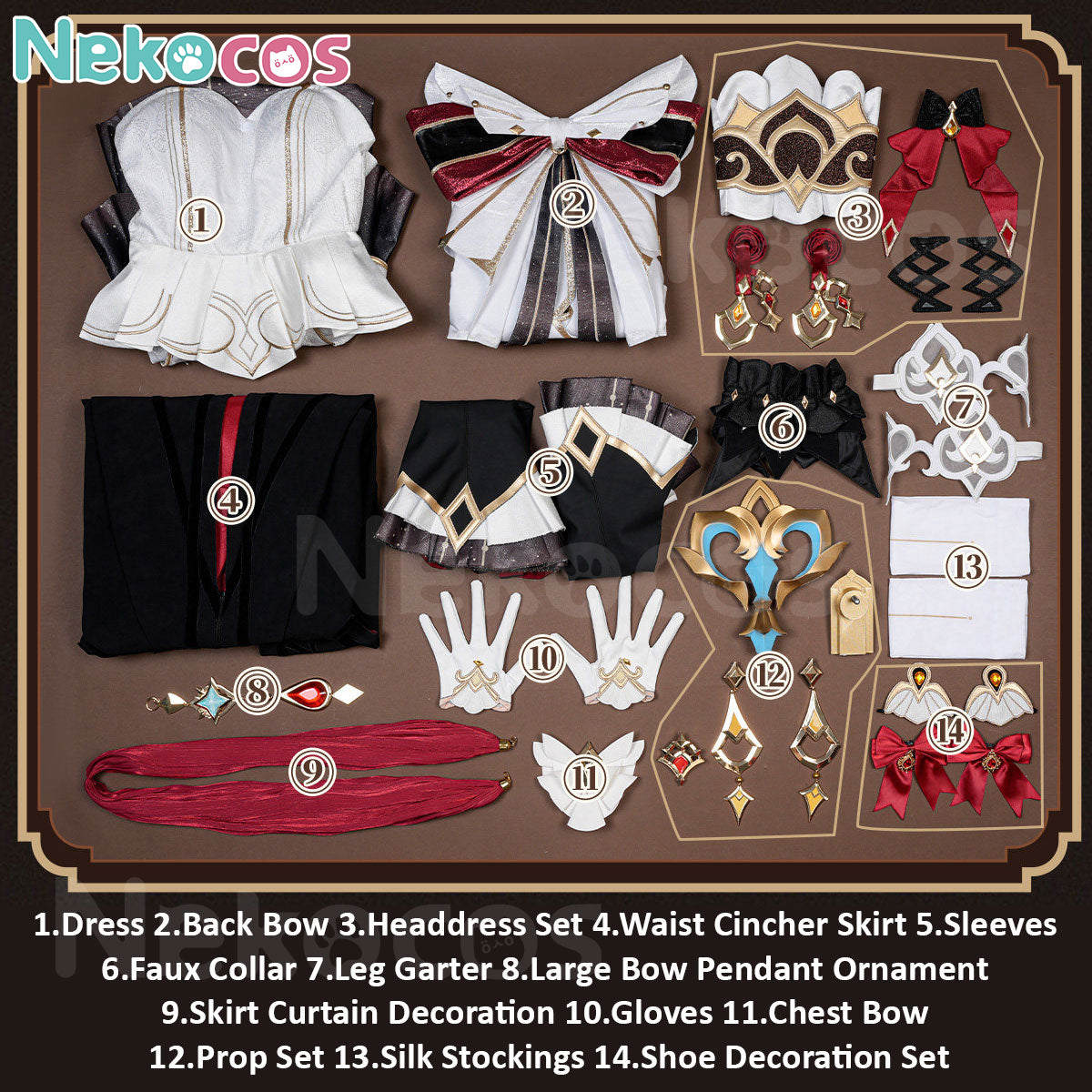 Genshin Impact Sandrone Cosplay Costume - Premium EditionCostume,Game,Genshin Impact