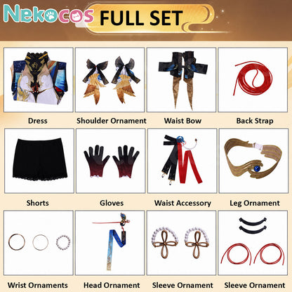 Custom Wuthering Waves Suisui Cosplay Costume - NekocosCostume,Game,Wuthering Waves