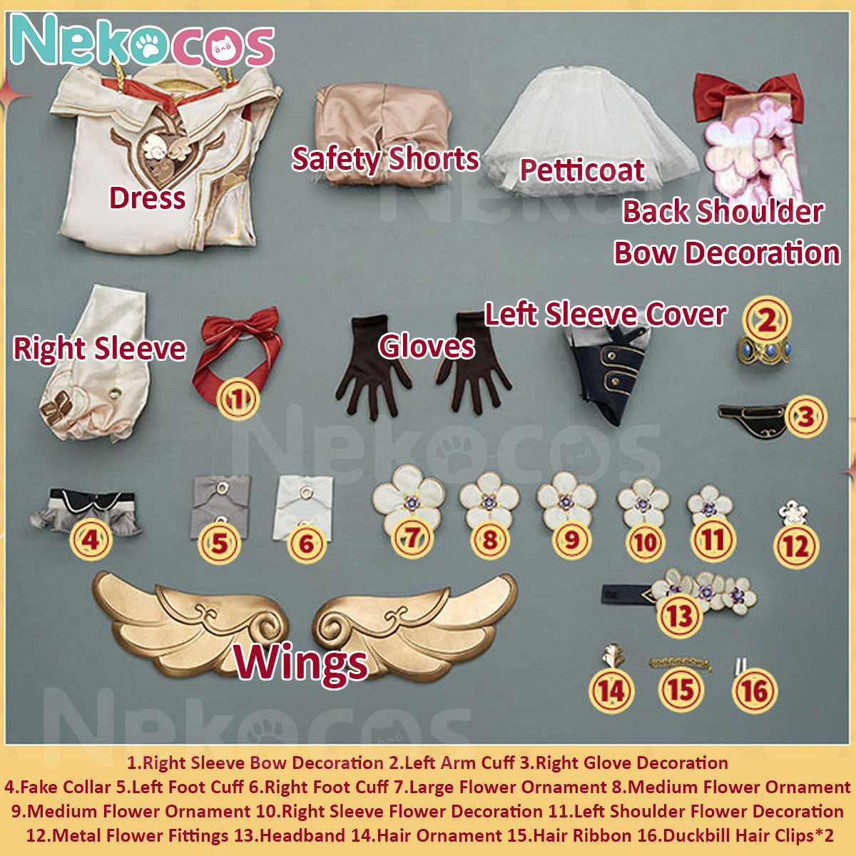 【Nekocos】Game Honkai: Star Rail Cosplay Tribbie Cosplay Costume Premium Edition | In Stock