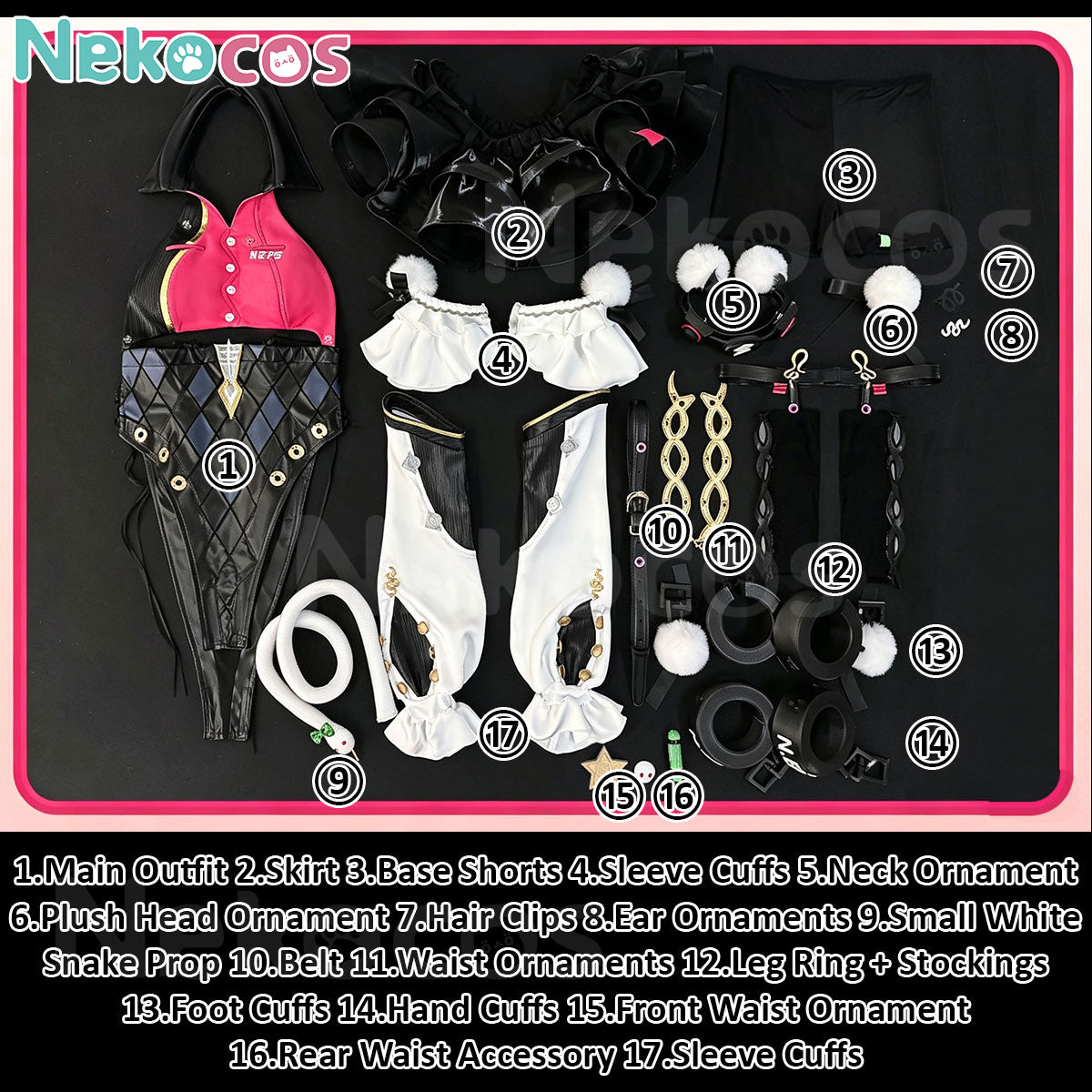 Zenless Zone Zero Cissia Cosplay Costume - Custom Tailored by NekocosCostume,Game,Zenless Zone Zero