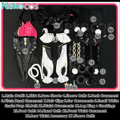 Zenless Zone Zero Cissia Cosplay Costume - Custom Tailored by NekocosCostume,Game,Zenless Zone Zero