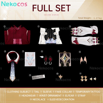 【Nekocos】Game Genshin Impact Cosplay Linnea Cosplay Costume | Custom-Tailor