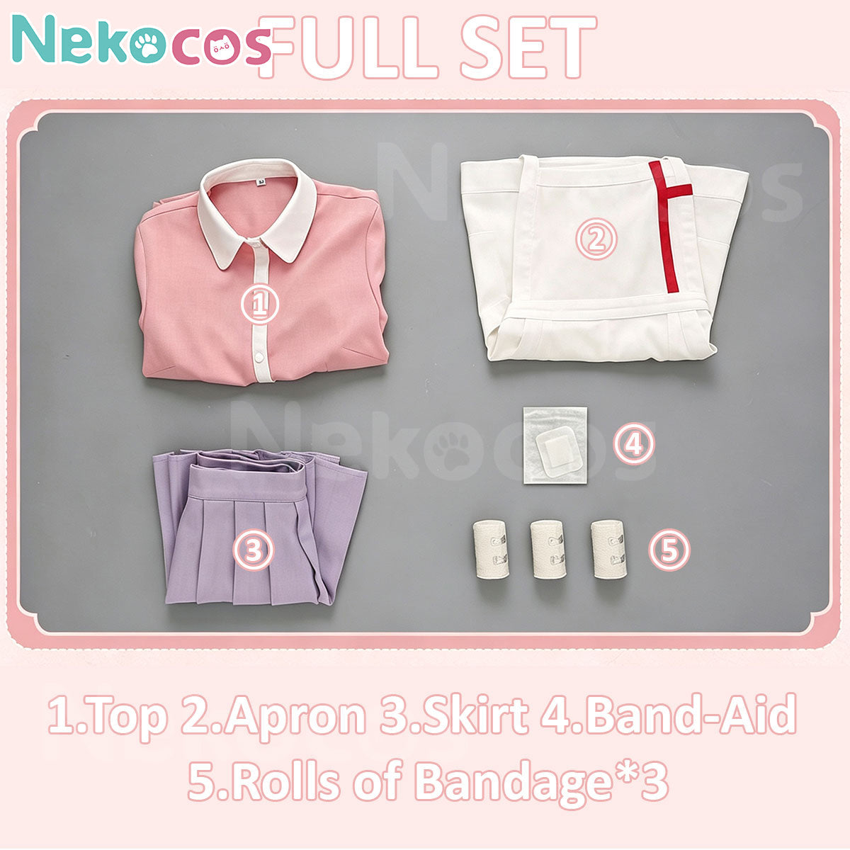 【Nekocos】Game Cosplay Kirigiri Kyo Cosplay Costume | Custom-Tailor