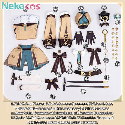Genshin Impact Hurlock Cosplay Costume | Custom-TailoredCostume,Game,Genshin Impact