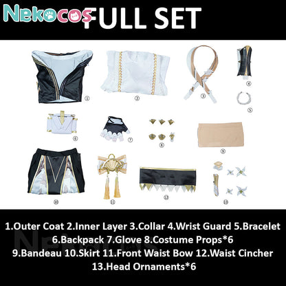 【Nekocos】Game Zenless Zone Zero Cosplay Hoshimi Miyabi Dignified Blossom Cosplay Costume | Custom-Tailor