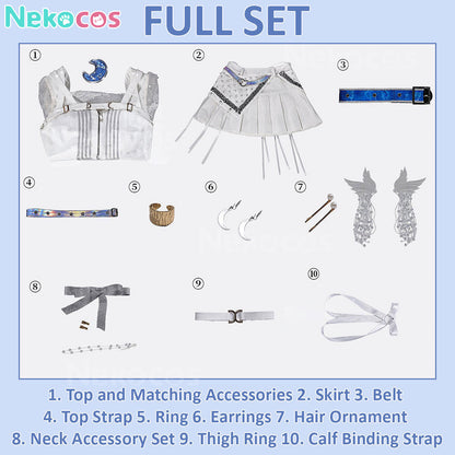 【Nekocos】Game Wuthering Waves Birthday Party Cosplay Iuno Cosplay Costume | Custom-Tailor