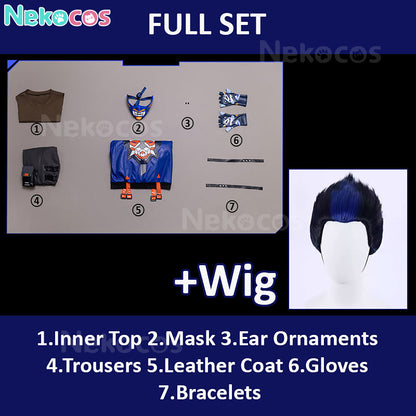 【Nekocos】Game Valorant Cosplay Yoru Cosplay Costume | Custom-Tailor