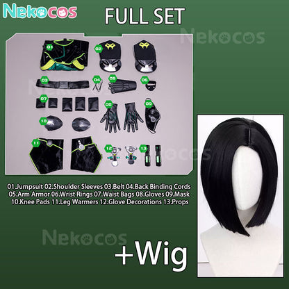 【Nekocos】Game Valorant Cosplay Viper Cosplay Costume | In Stock