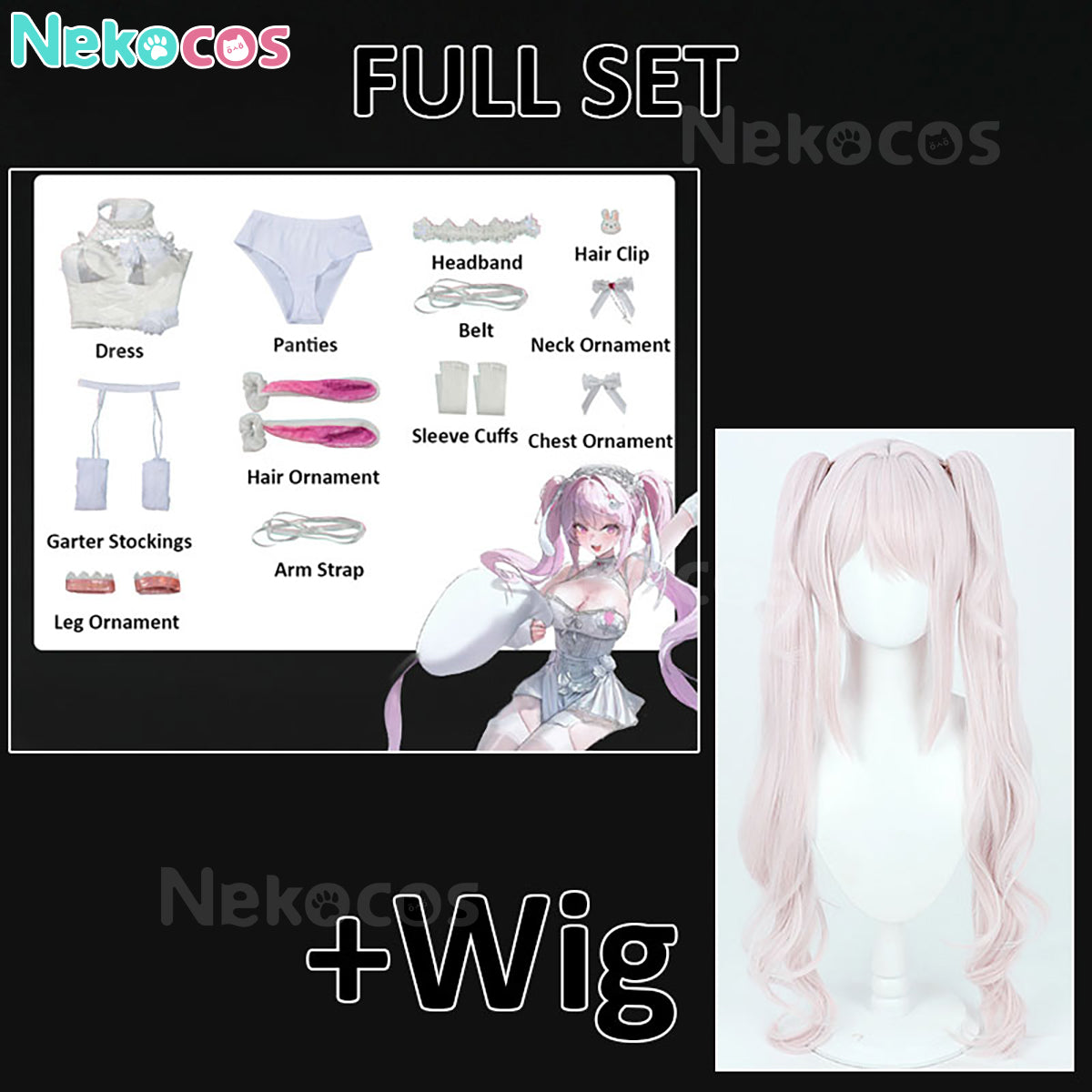 【Nekocos】Game Cosplay Alice Märchen Dream Cosplay Costume | Custom-Tailor