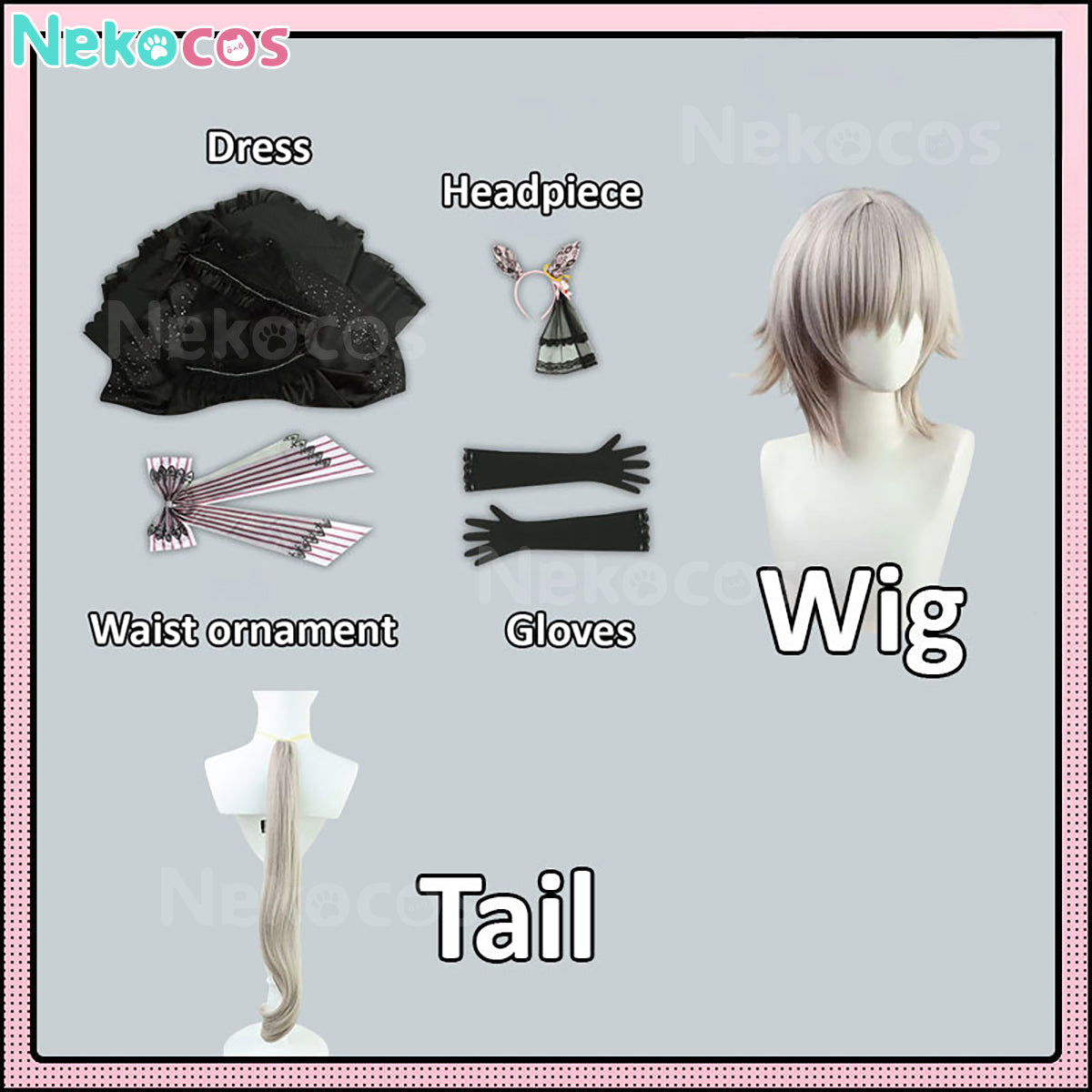 【Nekocos】Game Uma Musume Pretty Derby Cosplay Ma Chérie of the New Moon Curren Chan Cosplay Costume | Custom-Tailor