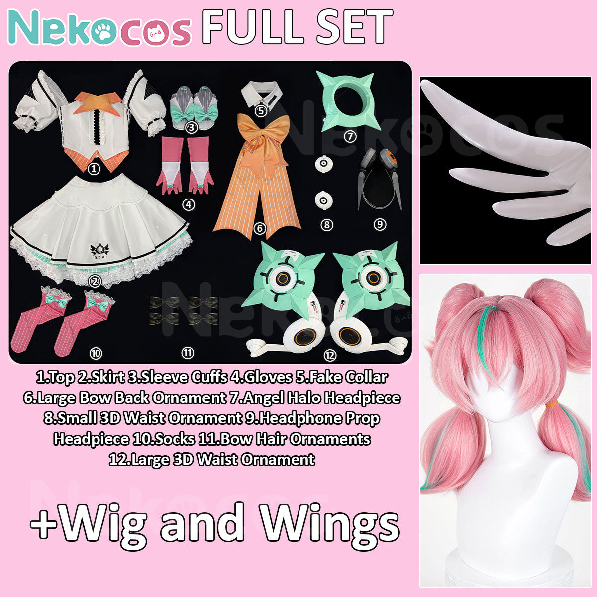 Zenless Zone Zero Aria Cosplay Costume | Available NowCostume,Game,Zenless Zone Zero