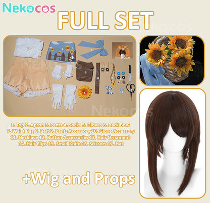 【Nekocos】Game Identity V Cosplay Gardener Whispering Flowers Cosplay Costume | In Stock