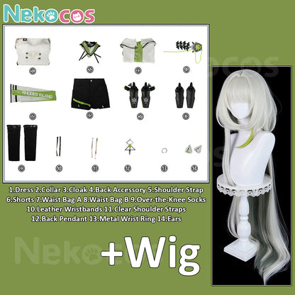 Arknights Kal'tsit Esperanta Cosplay Costume - Custom TailoredArknights,Costume,Game