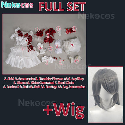 【Nekocos】Game Identity V Cosplay Crimson Bride Cosplay Costume | Custom-Tailor