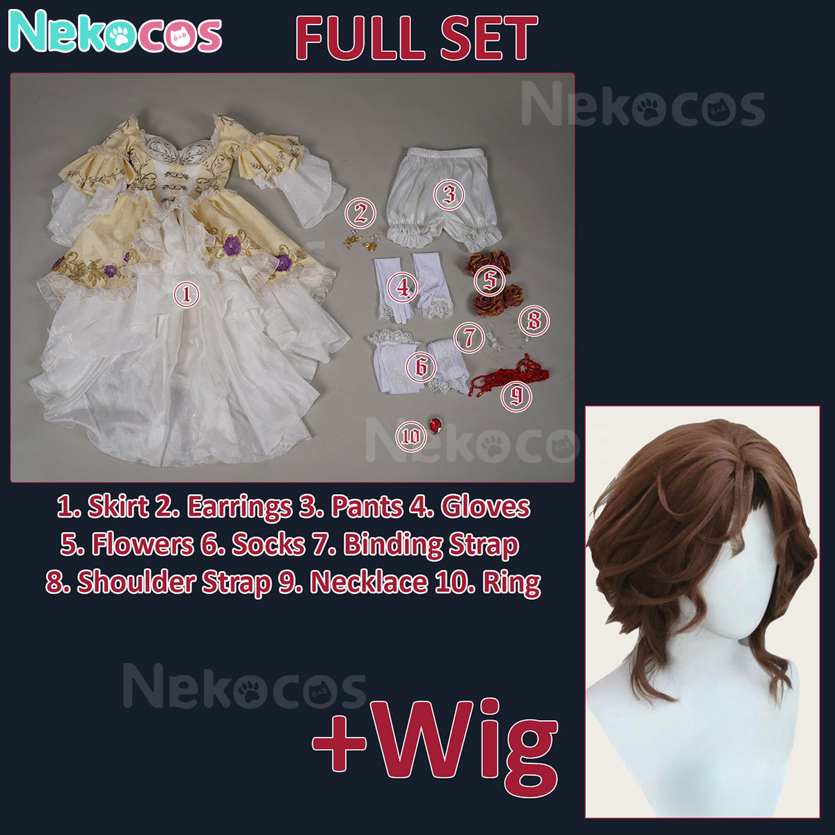 【Nekocos】Game Identity V Cosplay Bloody Queen Bloodbath Cosplay Costume | Custom-Tailor