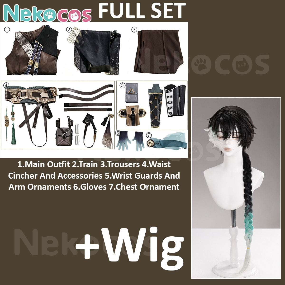 Custom-Tailored Wuthering Waves Cosplay Costume DeliveryCostume,Game,Wuthering Waves