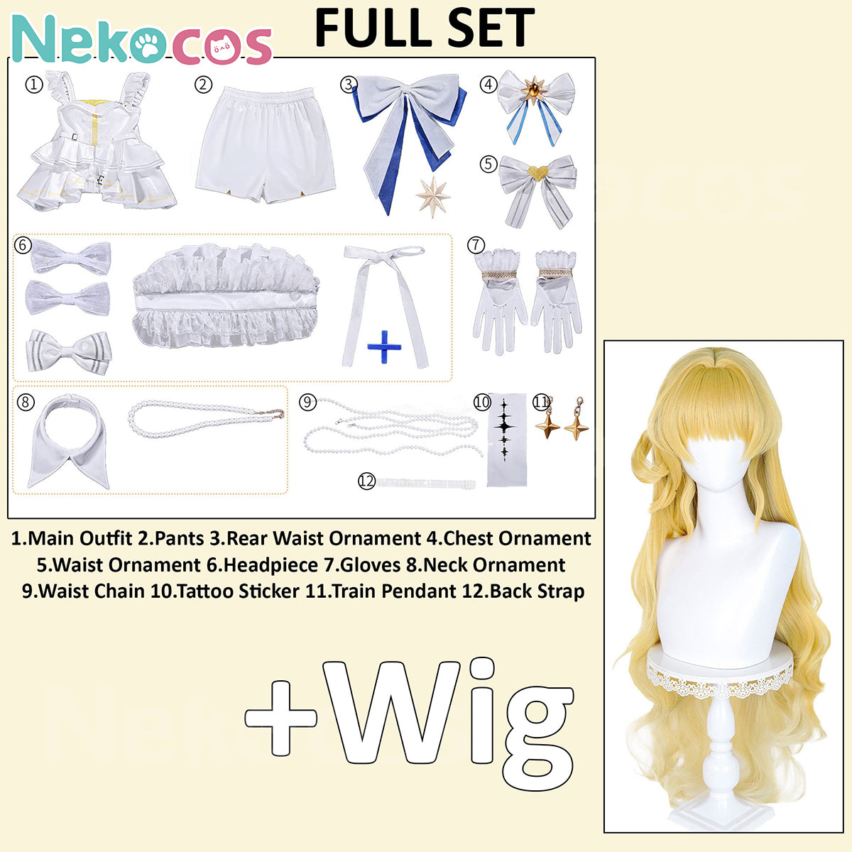 Wuthering Waves Phoebe Cosplay Costume - Custom TailoredCostume,Game,Wuthering Waves