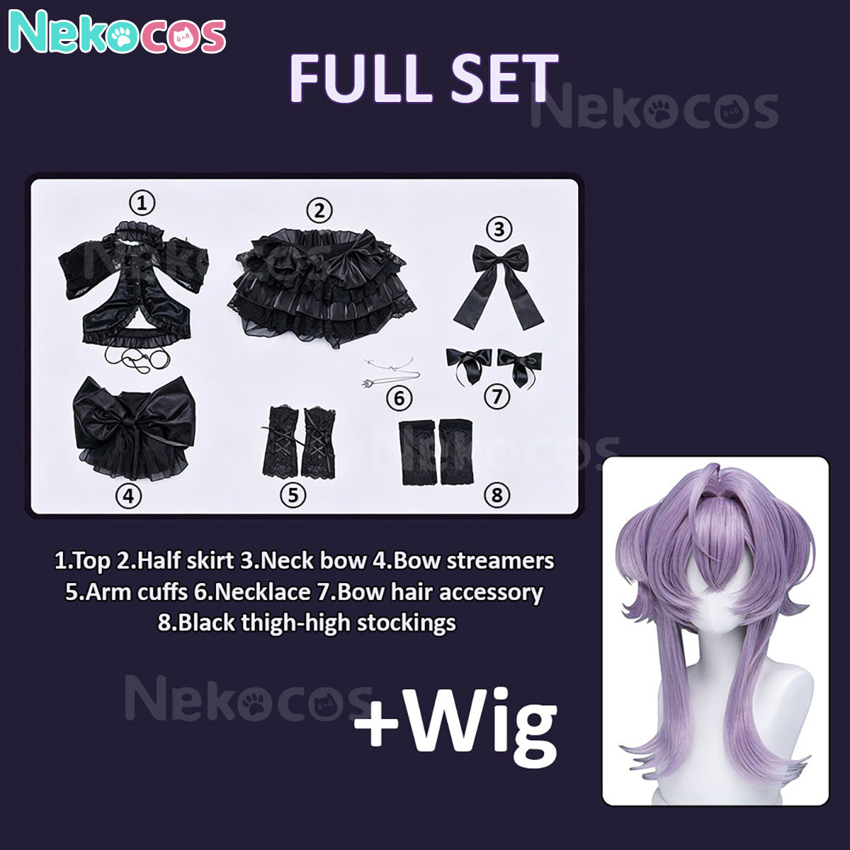 【Nekocos】Game Cosplay Cinderella Glass Princess Cosplay Costume | Custom-Tailor