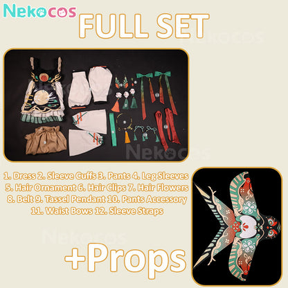 【Nekocos】Game Identity V Cosplay Little Girl Splendid Vermilion Cosplay Costume | In Stock